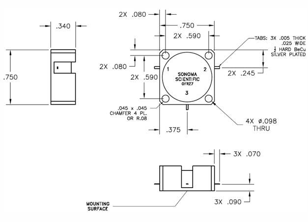 Sonoma Scientific C5ST2嵌入式環行器