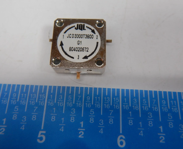 JQL JCD3300T3800 3.3–3.8GHz射頻同軸環行器 JQL JCD3300T3800 3.3–3.8GHz射頻同軸環行器