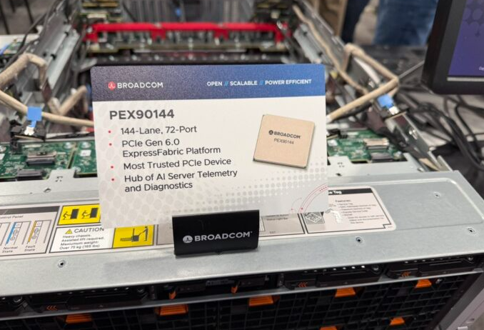 Broadcom PEX90144|144通道PCIe 6.0高速交換芯片