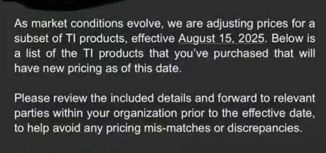 如何應(yīng)對(duì)TI德州儀器漲價(jià)30%?國產(chǎn)替代方案解析