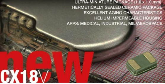 Statek CX18VSCSM1-32.768K醫(yī)療級超微型晶體