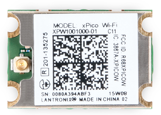 Lantronix Wi-Fi嵌入式無線設(shè)備服務(wù)器XPW100100B-01